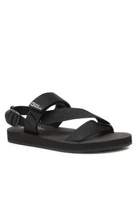 Jack Wolfskin Sandały Urban Entdeckung Belt Sandal W 4056801 Czarny. Kolor: czarny. Materiał: materiał #4