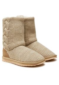 EMU Australia Kapcie Bartle W13142 Écru. Materiał: wełna, materiał #7