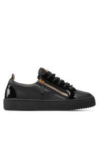 Giuseppe Zanotti Sneakersy RU00010 003 Czarny. Kolor: czarny. Materiał: skóra