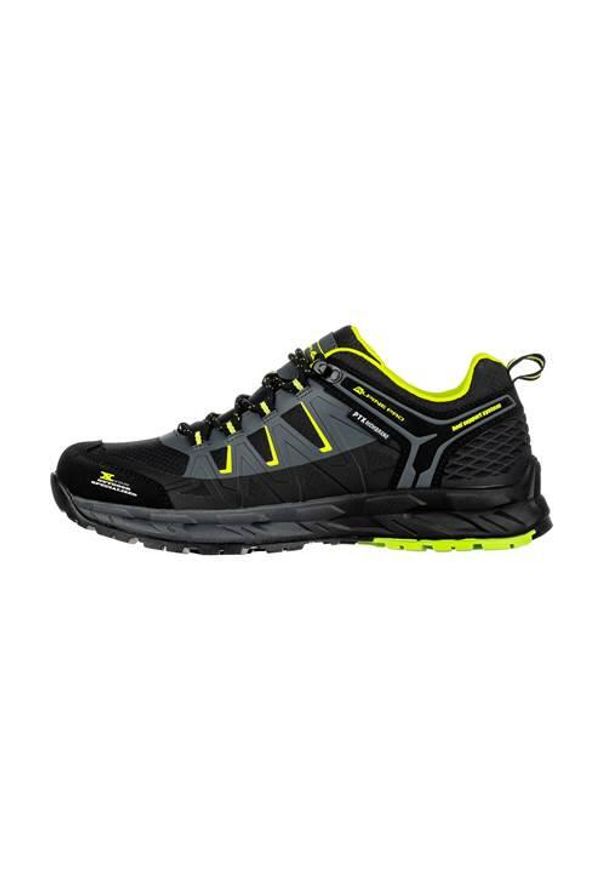 ALPINE PRO - Buty trekkingowe męskie Alpine Pro kerince. Zapięcie: sznurówki. Kolor: wielokolorowy. Materiał: materiał, tkanina, syntetyk. Szerokość cholewki: normalna. Sport: turystyka piesza