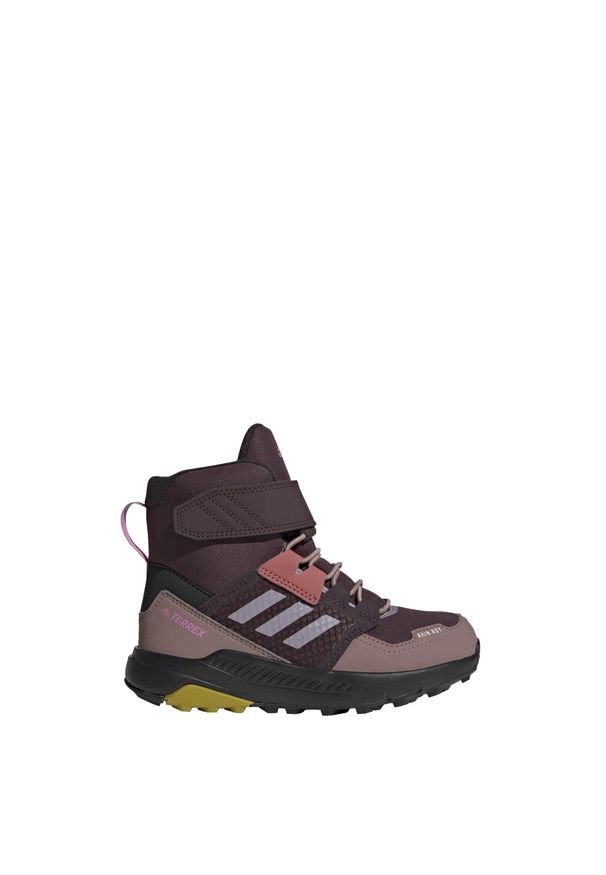 Buty turystyczne dla dzieci Adidas Terrex Trailmaker High COLD.RDY Hiking. Kolor: fioletowy, różowy, wielokolorowy, czerwony. Sezon: zima. Model: Adidas Terrex