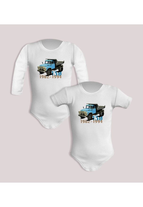 nikiniki - ZiŁ — body (Rozmiar: 12M; Długość rękawa: długi; Rodzaj nadruku: ZiŁ). Materiał: bawełna. Wzór: nadruk