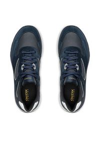 Geox Sneakersy U Spherica Actif X1 U46HGA 02285 C4002 Granatowy. Kolor: niebieski. Materiał: zamsz, skóra #4
