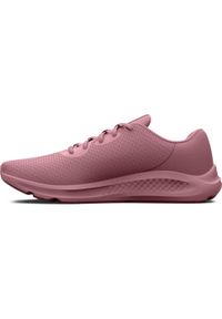 Buty do biegania damskie Under Armour Charged Pursuit 3 W. Kolor: różowy, wielokolorowy. Materiał: materiał, syntetyk. Szerokość cholewki: normalna