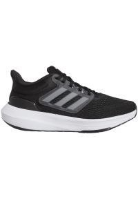 Adidas - Buty adidas Ultrabounce Jr HQ1302 czarne. Zapięcie: sznurówki. Kolor: czarny. Materiał: materiał, guma. Szerokość cholewki: normalna. Sport: fitness