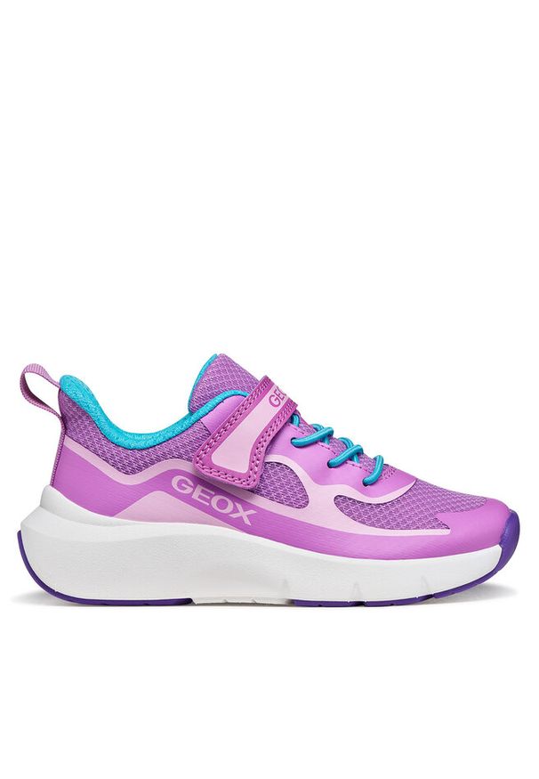 Sneakersy Geox. Kolor: różowy