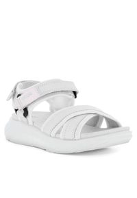 ecco - ECCO Sandały SP.1 Lite Sandal K 71214360343 Biały. Kolor: biały. Materiał: skóra #1