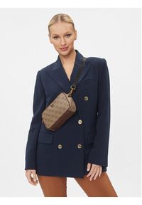 Guess Saszetka Vezzola Smart Accessories PMEVZL P3145 Beżowy. Kolor: beżowy. Materiał: skóra #4