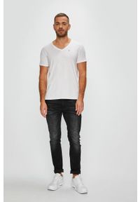 Tommy Jeans - T-shirt DM0DM04410. Okazja: na co dzień. Kolor: biały. Materiał: dzianina. Styl: casual #3
