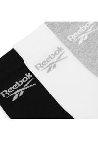 Reebok Zestaw 3 par wysokich skarpet unisex R0258-SS24 (3-pack) Kolorowy. Materiał: materiał. Wzór: kolorowy