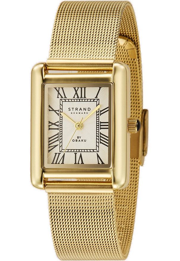 Zegarek damski Strand S757LXGWMG-ERW złoty. Kolor: złoty