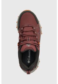 columbia - Columbia buty Peakfreak II Outdry damskie kolor bordowy. Kolor: czerwony. Materiał: syntetyk, materiał. Szerokość cholewki: normalna. Sezon: zima #5