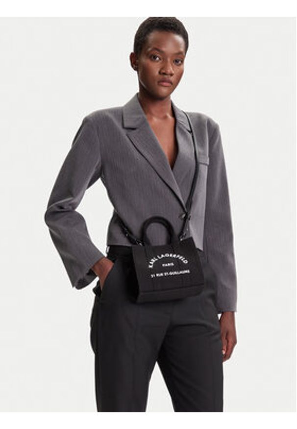 Karl Lagerfeld - KARL LAGERFELD Torebka A3W50118 Czarny. Kolor: czarny
