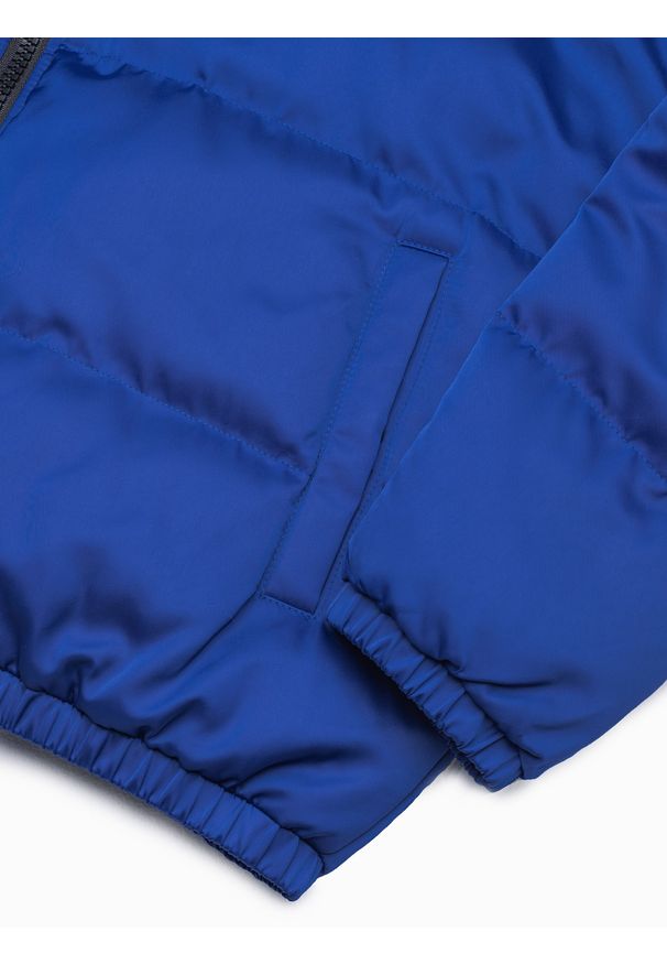 Żółta kurtka Ombre Clothing na zimę