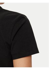 Tommy Jeans T-Shirt DW0DW20153 Czarny Regular Fit. Kolor: czarny. Materiał: bawełna