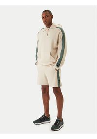 EA7 Emporio Armani Szorty sportowe 7M001501 AF12660 Beżowy Regular Fit. Kolor: beżowy. Materiał: syntetyk. Styl: sportowy #4