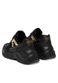 Versace Jeans Couture Sneakersy 80VA3SC4 ZSE18 899 Czarny. Kolor: czarny. Materiał: skóra #3