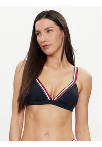 TOMMY HILFIGER - Tommy Hilfiger Góra od bikini UW0UW05290 Granatowy. Kolor: niebieski. Materiał: syntetyk