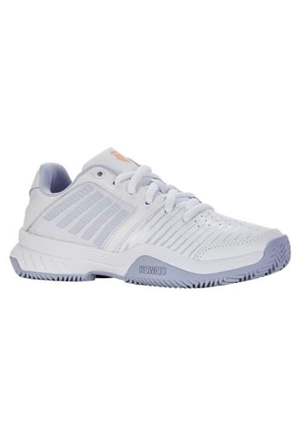 Buty do tenisa damskie K-Swiss Court Express Hb. Kolor: wielokolorowy. Materiał: materiał, syntetyk. Szerokość cholewki: normalna. Sport: tenis