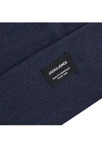 Jack & Jones - Jack&Jones Czapka Jacdna Beanie Noos 12092815 Granatowy. Kolor: niebieski. Materiał: materiał