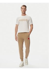 Hugo - HUGO T-Shirt Dulivio 50467556 Biały Regular Fit. Kolor: biały. Materiał: bawełna #2