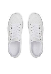 Guess Sneakersy Beckie10 FLPB10 FAL12 Biały. Kolor: biały. Materiał: skóra #4
