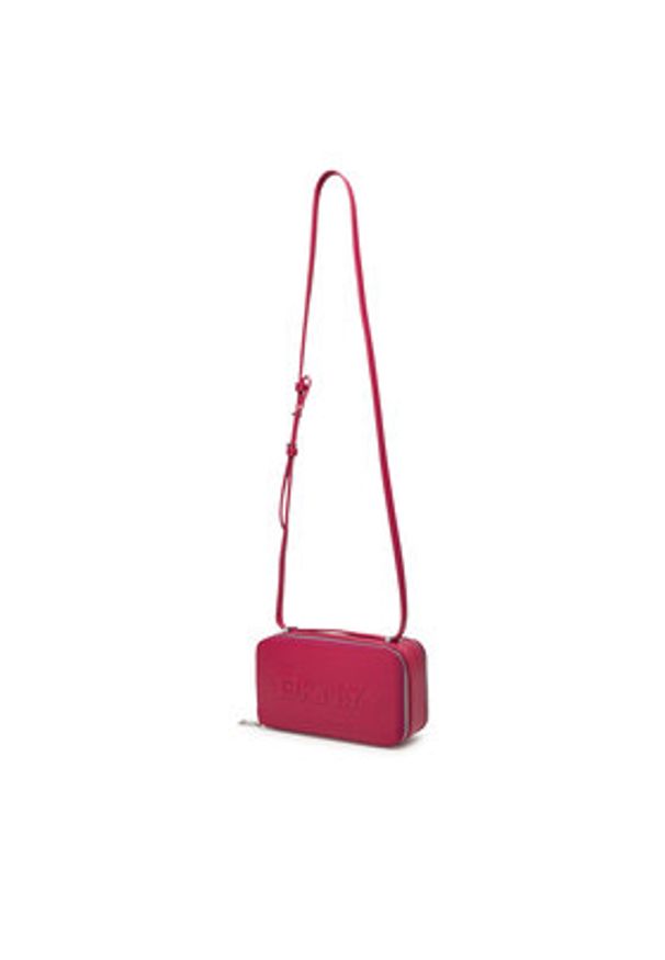 DKNY Torebka R44EZI35 Bordowy. Kolor: czerwony. Materiał: skórzane