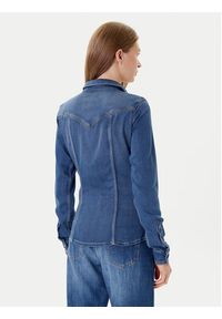 Guess Koszula jeansowa W5YH63 D0781 Niebieski Regular Fit. Kolor: niebieski. Materiał: syntetyk #5