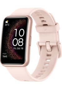 HUAWEI - Smartwatch Huawei Watch Fit SE Różowy (Stia-B39). Rodzaj zegarka: smartwatch. Kolor: różowy