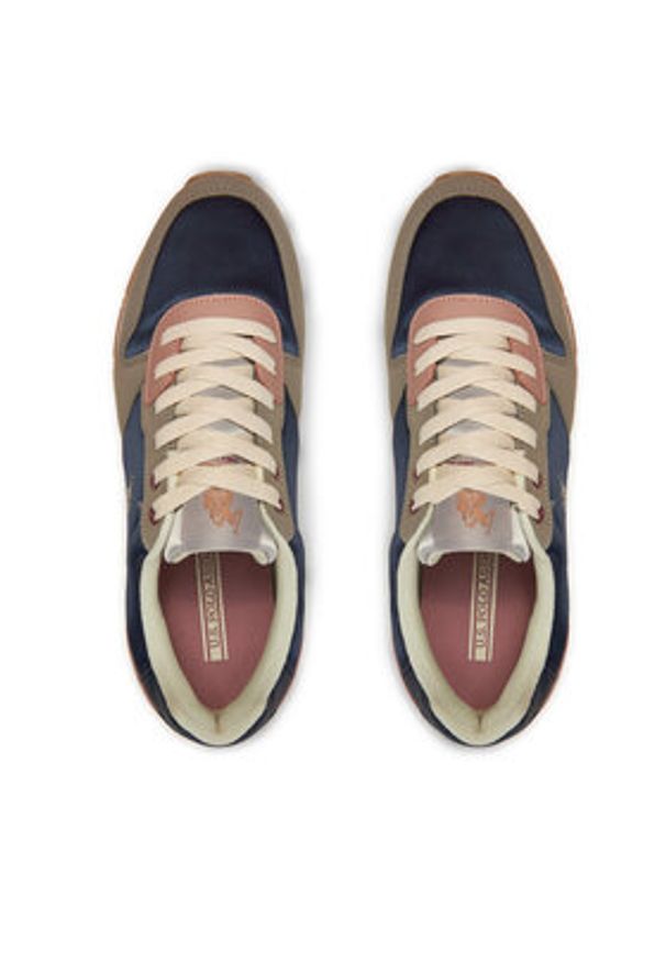 U.S. Polo Assn. Sneakersy KITTY002A Granatowy. Kolor: niebieski. Materiał: materiał