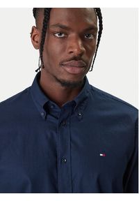 TOMMY HILFIGER - Tommy Hilfiger Koszula MW0MW40529 Granatowy Regular Fit. Kolor: niebieski. Materiał: bawełna #3
