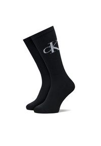 Calvin Klein Jeans Skarpety długie 701228802 Czarny. Kolor: czarny. Materiał: materiał, bawełna