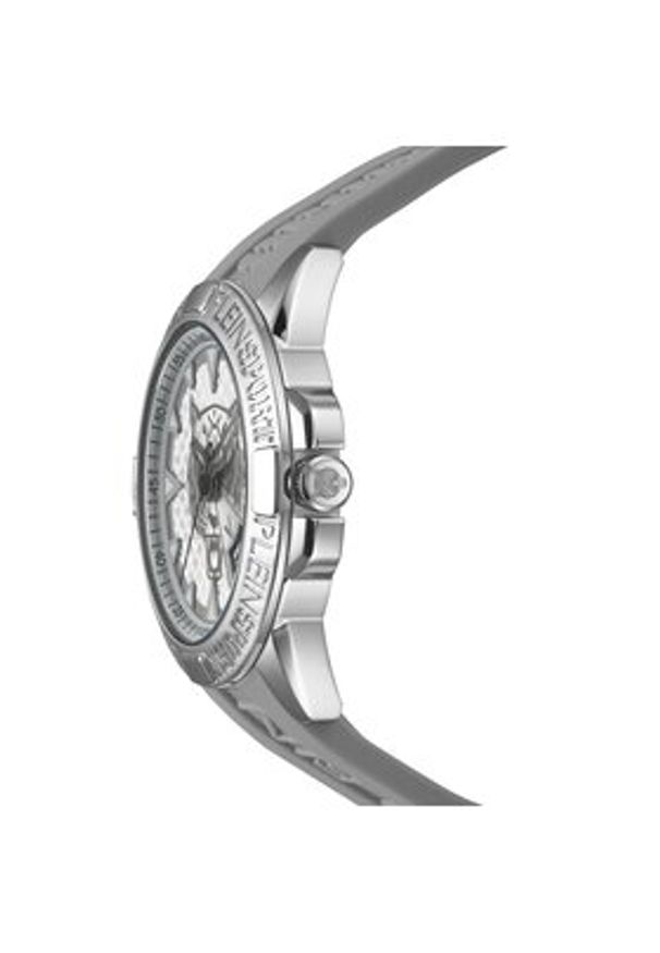 Plein Sport Zegarek Touchdown PSFBA0623 Szary. Kolor: szary. Materiał: syntetyk. Styl: sportowy