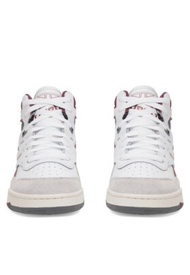 Reebok Sneakersy BB 4000 II Mid 100033844 W Biały. Kolor: biały. Materiał: skóra