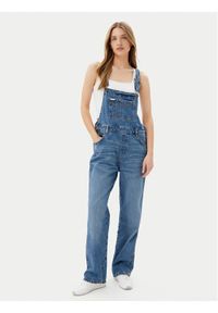 Guess Ogrodniczki W5GD0Z D5O11 Granatowy Regular Fit. Kolor: niebieski