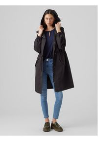 Vero Moda Parka Pernille Alison 10282329 Czarny Regular Fit. Kolor: czarny. Materiał: syntetyk