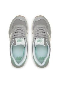 New Balance Sneakersy WL574RB Szary. Kolor: szary. Materiał: zamsz, skóra. Model: New Balance 574 #6
