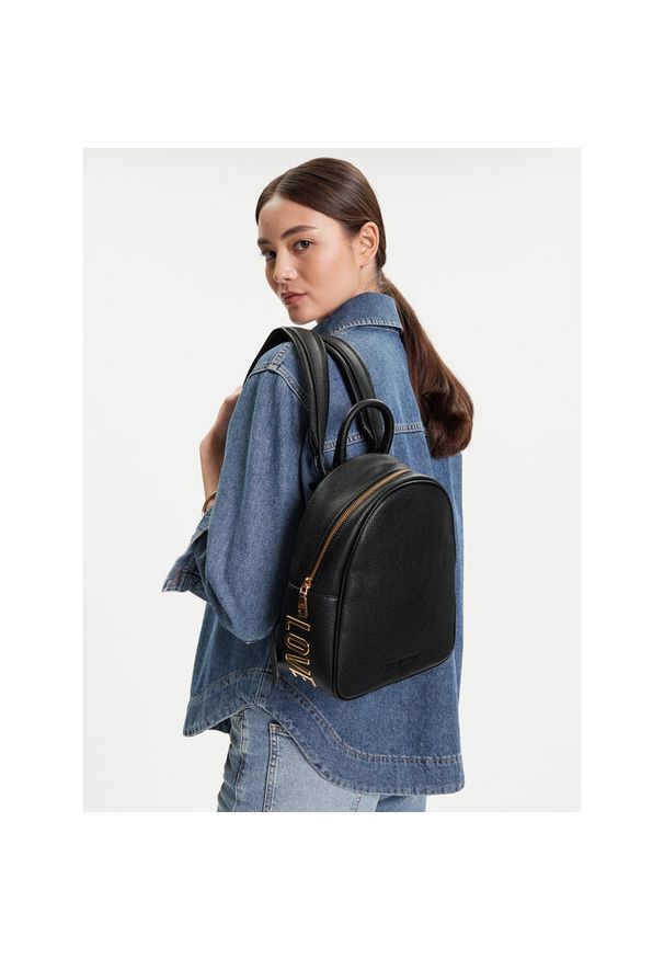 Love Moschino - Plecak LOVE MOSCHINO. Kolor: czarny