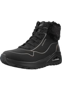 skechers - Buty Kobieta Skechers Uno Rugged czarny. Kolor: czarny. Materiał: syntetyk, tkanina