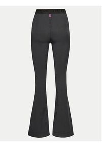 Deha Spodnie materiałowe D02557 Czarny Slim Fit. Kolor: czarny. Materiał: lyocell