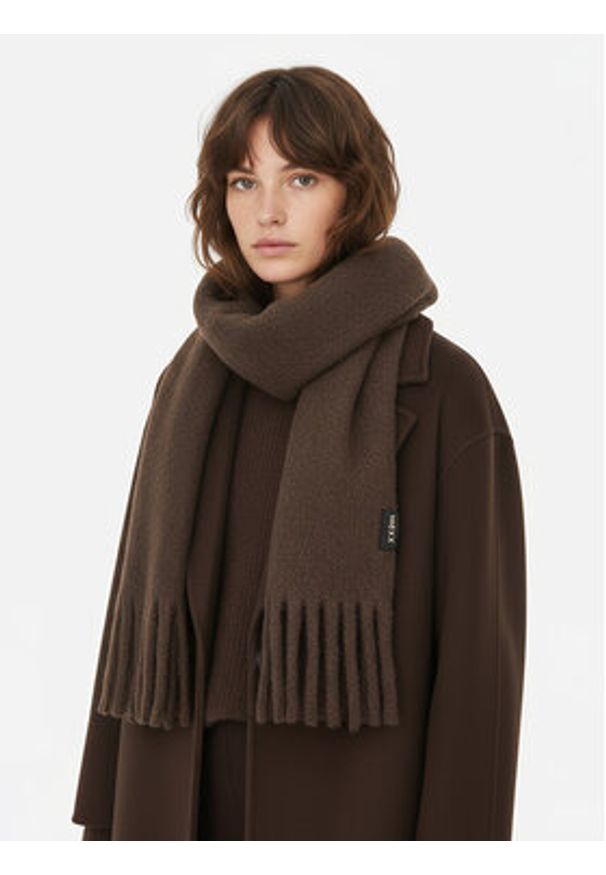 MEXX Szalik CEO-MEXX-W4-001-AW25 Brązowy. Kolor: brązowy. Materiał: poliester, materiał