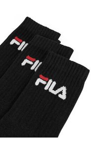 Fila Skarpety F9505-AW24 (3-pack) Czarny. Kolor: czarny. Materiał: bawełna