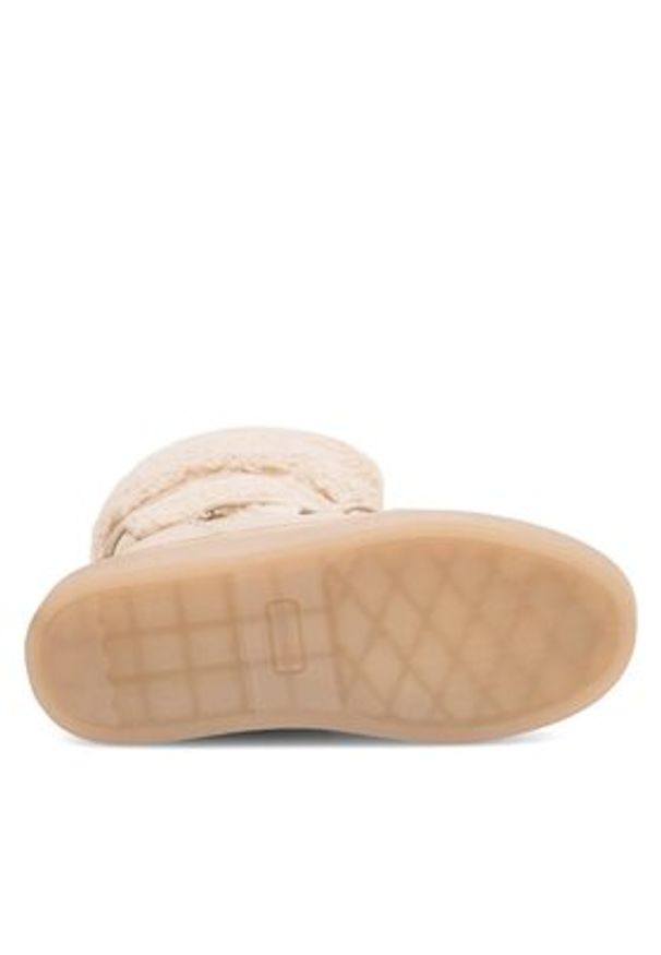 DeeZee Śniegowce MARCELE N10399 Beżowy. Kolor: beżowy. Materiał: materiał