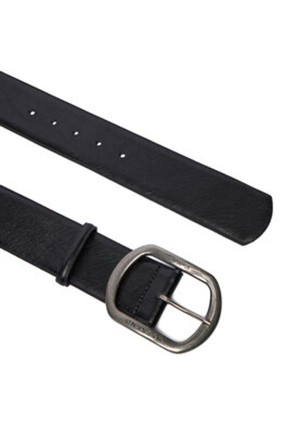 Weekend Max Mara Pasek Damski Clavier 2525506025600 Czarny. Kolor: czarny. Materiał: skóra