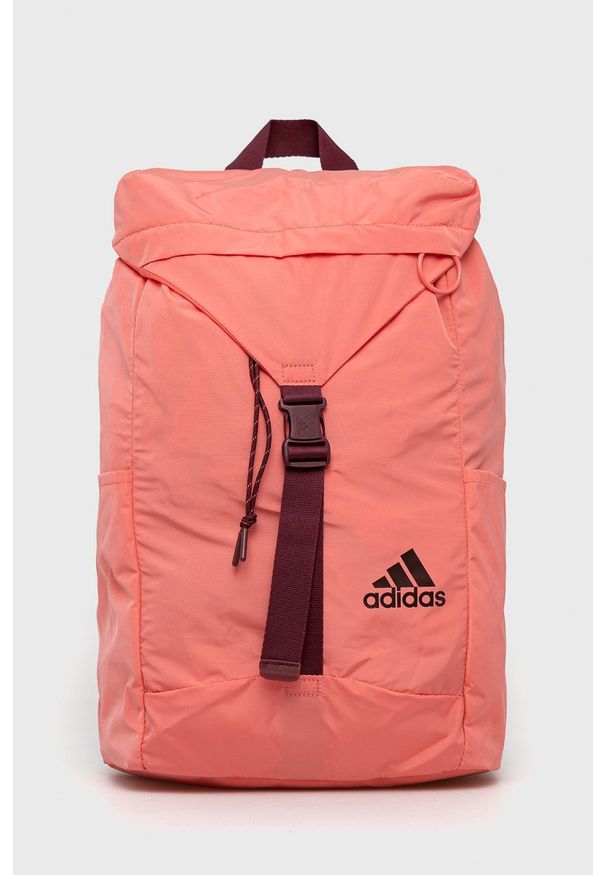 adidas Performance plecak HE5041 damski kolor różowy duży z nadrukiem. Kolor: różowy. Materiał: materiał. Wzór: nadruk