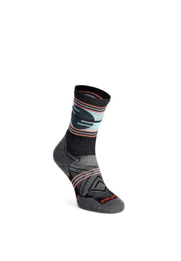 Skarpety damskie do biegania Smartwool Trail Run Targeted Cushion. Kolor: szary. Sport: bieganie
