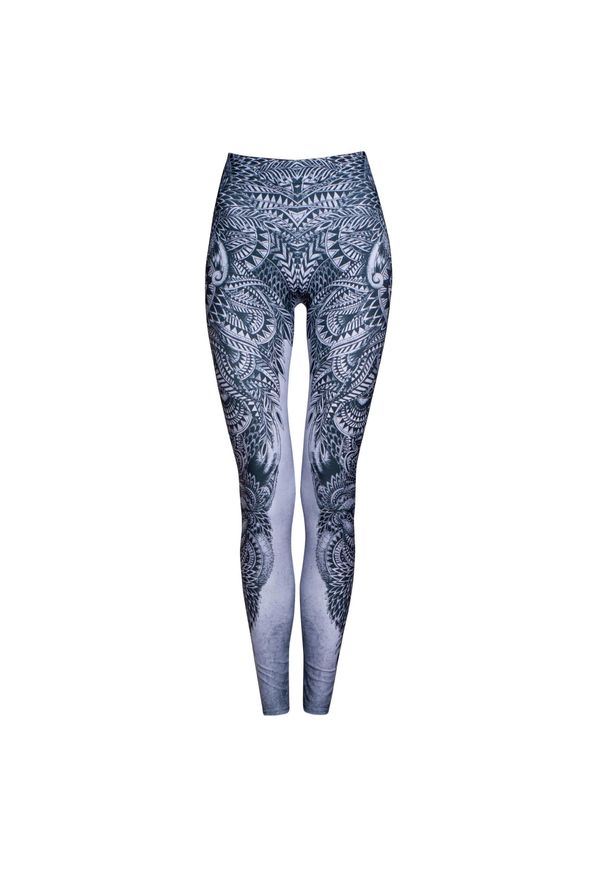 Legginsy sportowe damskie DEEP TRIP Totem. Kolor: szary