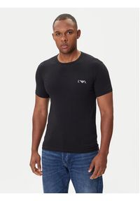 Emporio Armani Underwear Komplet t-shirtów EM001849 AF14131 MC005 Czarny Fitted Fit. Kolor: czarny. Materiał: bawełna #4