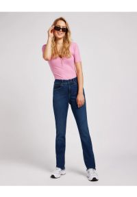 Lee - LEE DAMSKIE SPODNIE JEANSOWE ULC STRAIGHT GREET THE DAY 112350785 L35W016200 #7