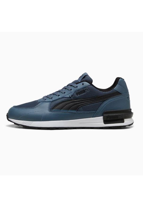 Buty Sportowe Męskie Puma Graviton Sl Remix. Zapięcie: sznurówki. Kolor: niebieski. Materiał: materiał. Szerokość cholewki: normalna. Sport: turystyka piesza